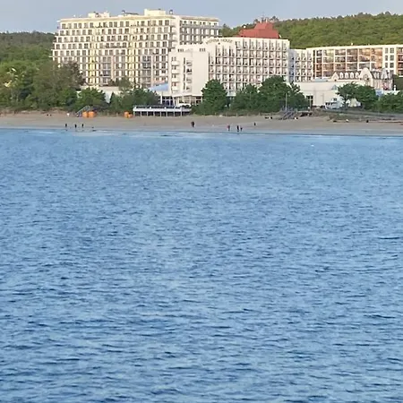 Miedzyzdroje,Balticus Promenada Gwiazd 14, Apartament Z Widokiem Na Morze Iwona Exterior foto
